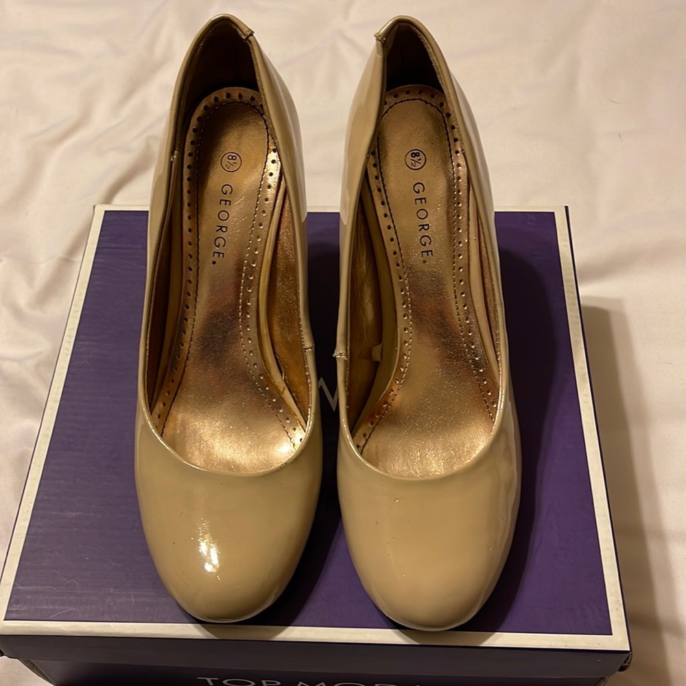 Tan Pumps